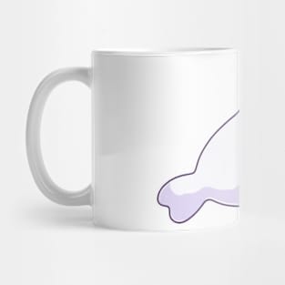 White Manatee Mug